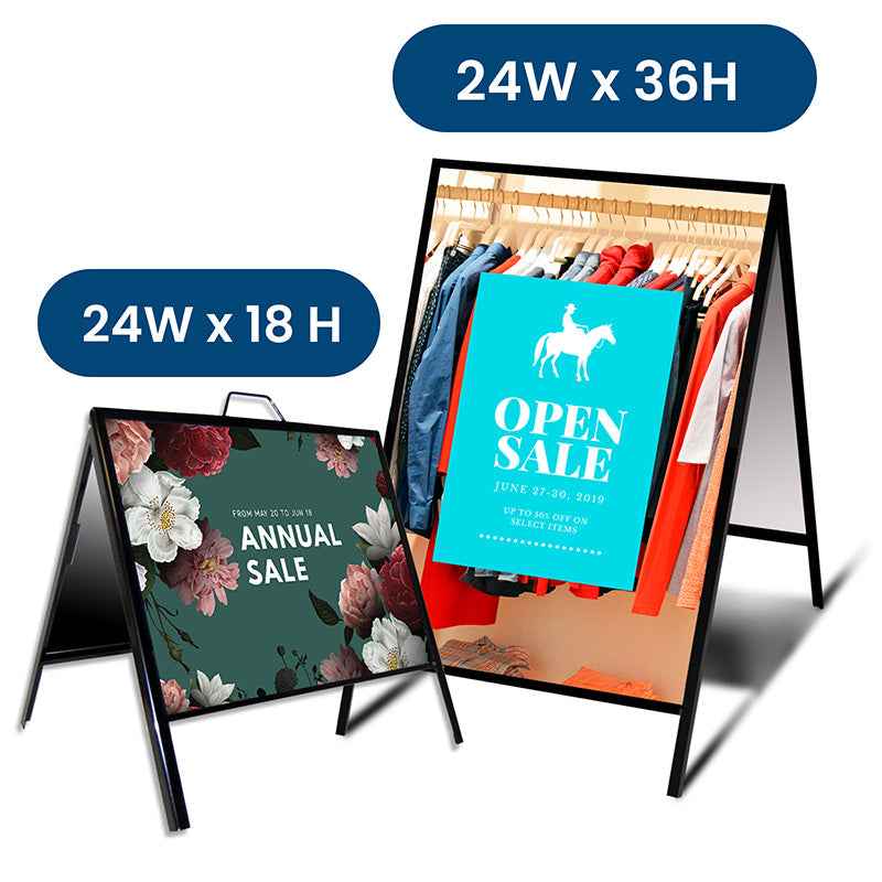 A Frame Sign With Inserts - PRINTSITER