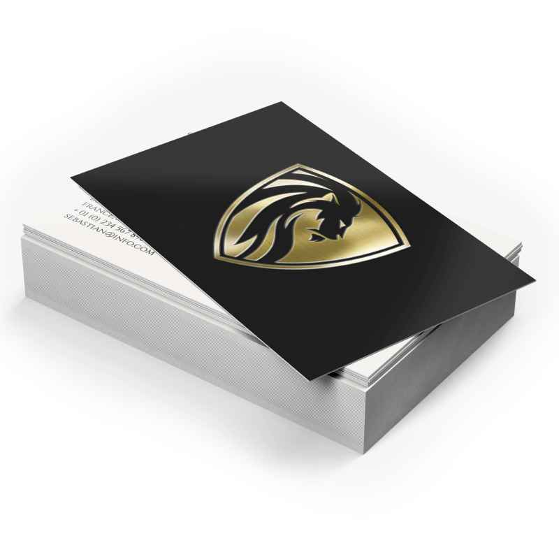 Metallic Foil ( Raised) Business Cards - PRINTSITER