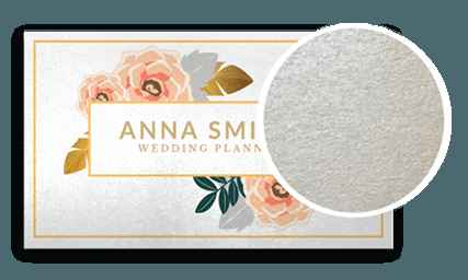 Pearl Paper Business Cards - PRINTSITER