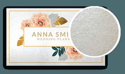 Pearl Paper Business Cards - PRINTSITER
